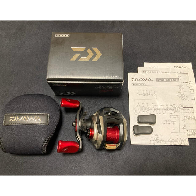 DAIWA(ダイワ)のDaiwa SV LIGHT LTD 8.1L-TN 中古　 スポーツ/アウトドアのフィッシング(リール)の商品写真