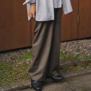 サンシー(SUNSEA)のsunsea 20ss snm4 wide pants(スラックス)