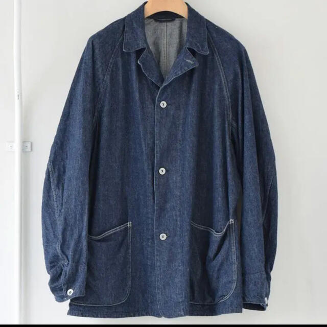 COMOLI(コモリ)のサイズ3 comoli コモリ 21ss デニムワークジャケット　カバーオール メンズのジャケット/アウター(カバーオール)の商品写真