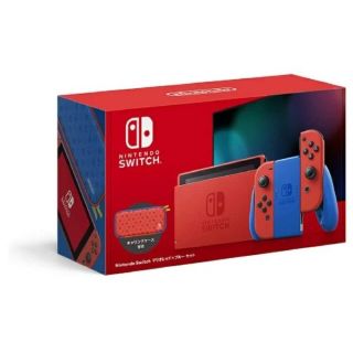 ニンテンドースイッチ(Nintendo Switch)のNintendo Switch マリオレッド×ブルー (家庭用ゲーム機本体)