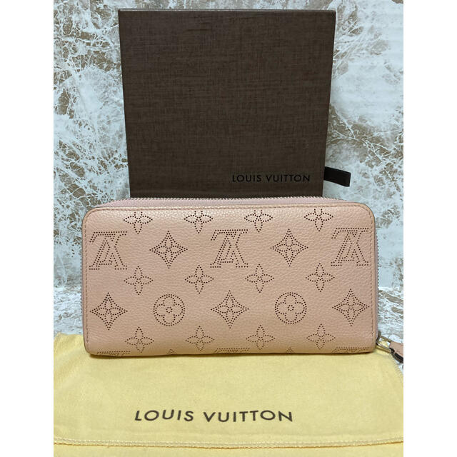 LOUIS VUITTON(ルイヴィトン)のルイ・ヴィトン マヒナ ジッピーウォレット 長財布　シリアル:TN2126 レディースのファッション小物(財布)の商品写真