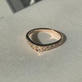 スタージュエリー(STAR JEWELRY)の【美品】スタージュエリー　指輪　リング　ピンクゴールド　6号(リング(指輪))