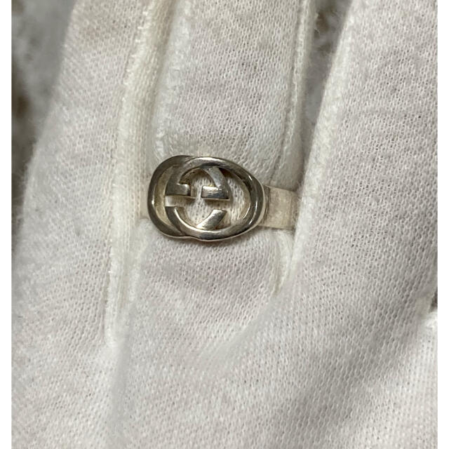 Gucci(グッチ)のGUCCI グッチ シルバー リング　指輪　リング レディースのアクセサリー(リング(指輪))の商品写真