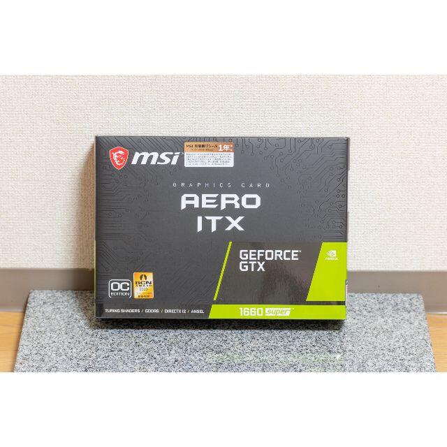新品未開封 GeForce GTX 1660 SUPER AERO ITX OC-
