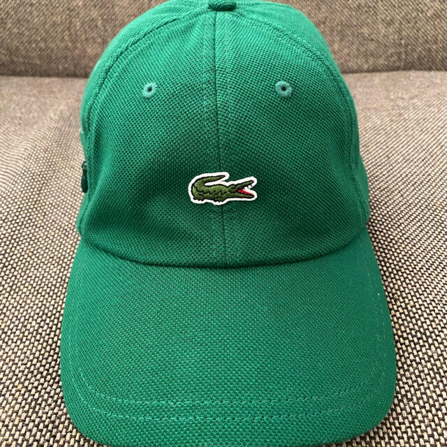 Supreme®/LACOSTE Pique 6-Panel キャップ　ブラック