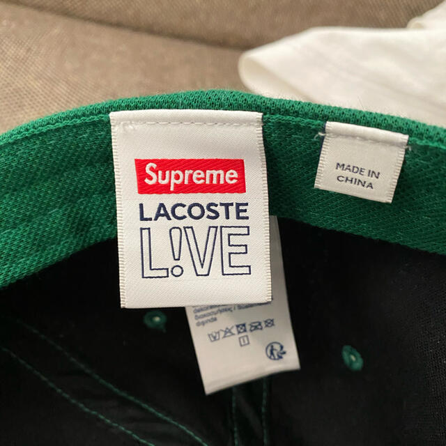 Supreme(シュプリーム)のsupreme Lacoste cap メンズの帽子(キャップ)の商品写真