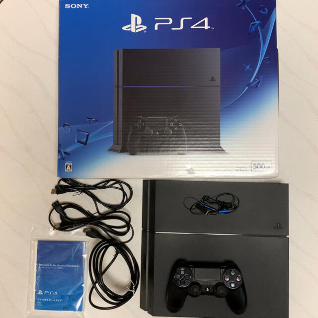 PS4本体  ジェットブラック 500GB CUH-1200A