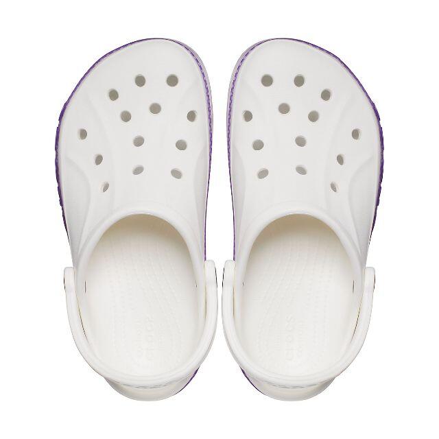 crocs(クロックス)の27cm クロックス バヤバンド メッシュ バンド クロッグ  ホワイト メンズの靴/シューズ(サンダル)の商品写真