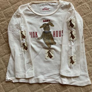 ピンクハウス(PINK HOUSE)のBaby pink house ピンクハウス　ロンT 子供服　女の子(Tシャツ/カットソー)