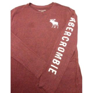 アバクロンビーアンドフィッチ(Abercrombie&Fitch)のAbercrombie kidsコージー長袖ロゴ Tシャツ ボーイズ アバクロ(Tシャツ/カットソー)