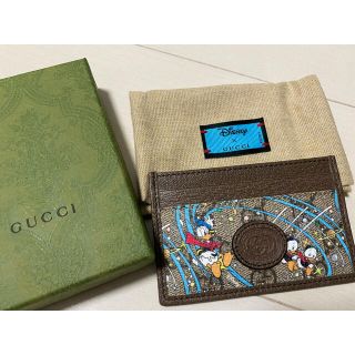 グッチ(Gucci)の新品未使用 Disney x GUCCI ドナルドダック カードケース(パスケース/IDカードホルダー)