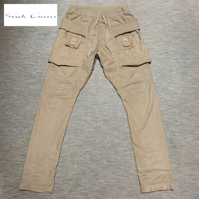 HUFRick Owens 15ss Creatch Cargo Pants DS