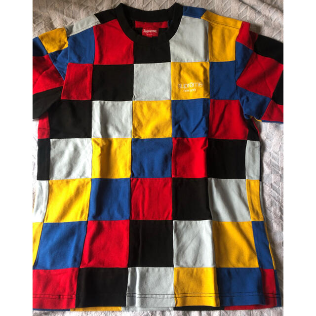 supreme 18FW PATCHWORK PIQUE Tシャツ サイズ M 1