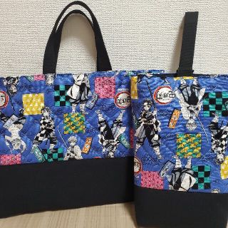 【にこ☆様専用】レッスンバッグ、上靴入れ(バッグ/レッスンバッグ)