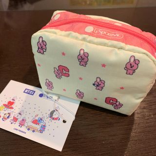 ボウダンショウネンダン(防弾少年団(BTS))の新品　BT21×Lesportsac レスポートサック　ポーチ(ポーチ)