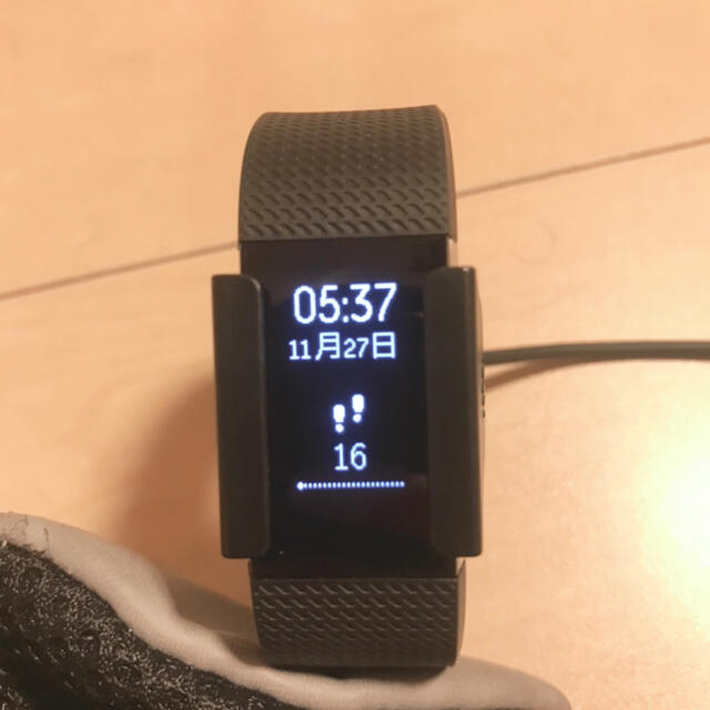 fitbit charge 2 ブラック メンズの時計(腕時計(デジタル))の商品写真
