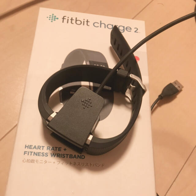 fitbit charge 2 ブラック メンズの時計(腕時計(デジタル))の商品写真