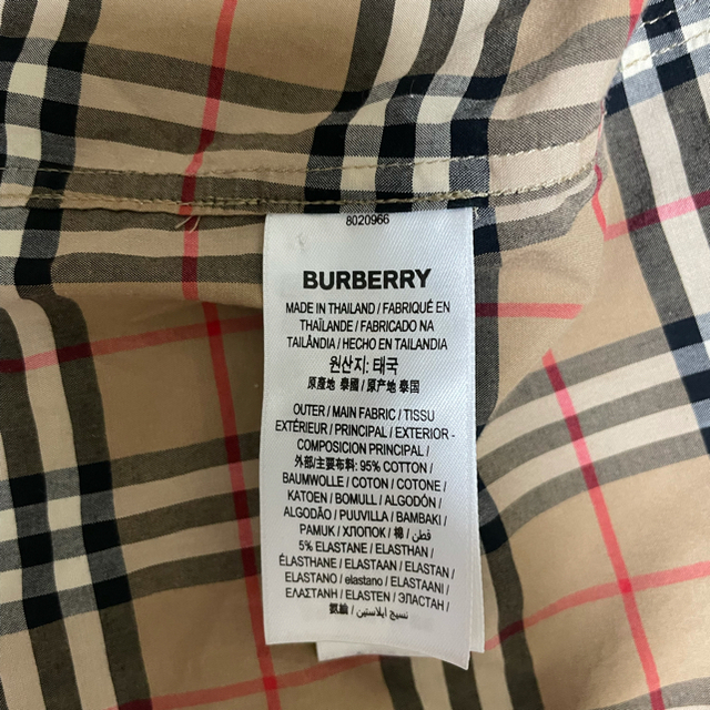 BURBERRY(バーバリー)のBurberry チェックシャツ メンズのトップス(シャツ)の商品写真