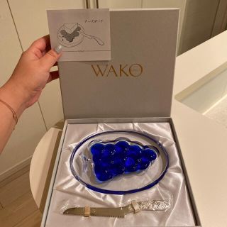 ワコウドウ(和光堂)のWAKOチーズボード・ナイフ付(食器)