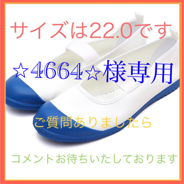 ムーンスター、スクールシューズ（青）サイズ22.0 21.0  21.5