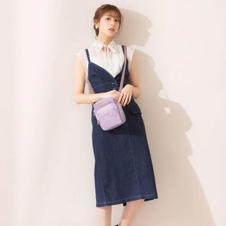 ジルバイジルスチュアート(JILL by JILLSTUART)のJILL by JILLSTUART ビヨンドデニムスカート(ひざ丈ワンピース)