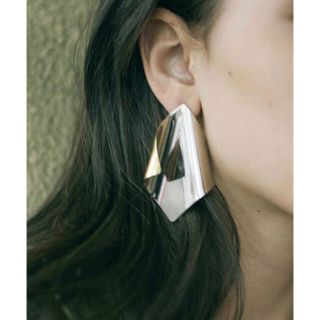 アメリヴィンテージ(Ameri VINTAGE)のAmeri  BILLOW TWO TONE PIERCE(ピアス(両耳用))