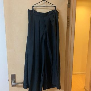 ムジルシリョウヒン(MUJI (無印良品))の無印良品　袴パンツ　黒　M(その他)