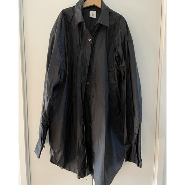 BEAUTY&YOUTH UNITED ARROWS(ビューティアンドユースユナイテッドアローズ)のroku 6 beauty&youth NYLON BIG SUKE SHIRT レディースのトップス(シャツ/ブラウス(長袖/七分))の商品写真