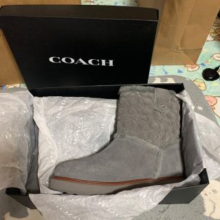 コーチ(COACH)のコーチブーツ(レインブーツ/長靴)