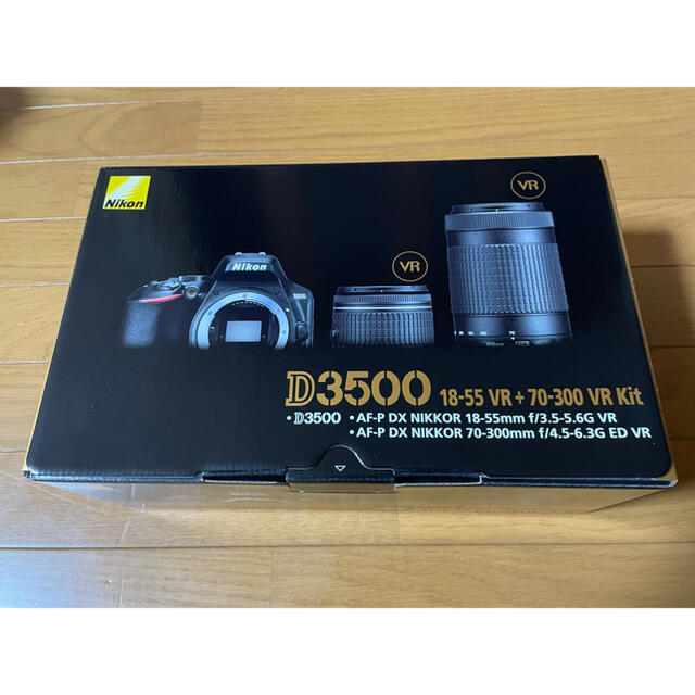 Nikon D3500 ダブルズームキット　新品未使用デジタル一眼