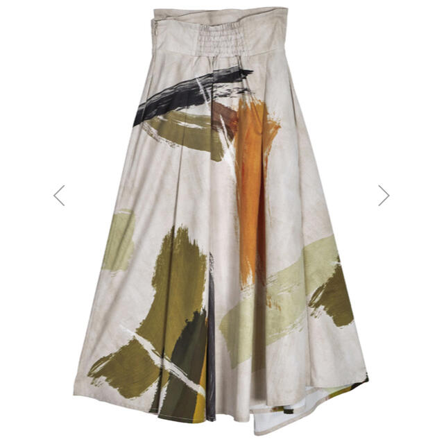 最新人気 新品【AMERI】LOUISE AMERI（アメリ）の「LOUISE ART SKIRT(S) SKIRT（スカート）」 