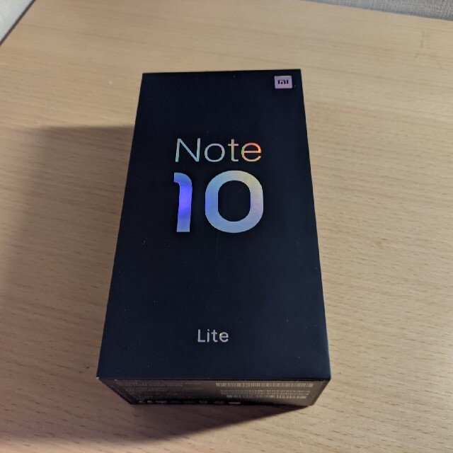 Mi Note 10 Lite　（ホワイト）　2/23まで26000