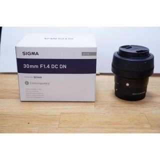 シグマ(SIGMA)のSIGMA 30mm F1.4 DC DN ソニーEマウント用(レンズ(単焦点))