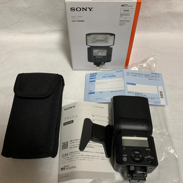 SONY (ソニー) フラッシュ HVL-F45RM 付属品完備