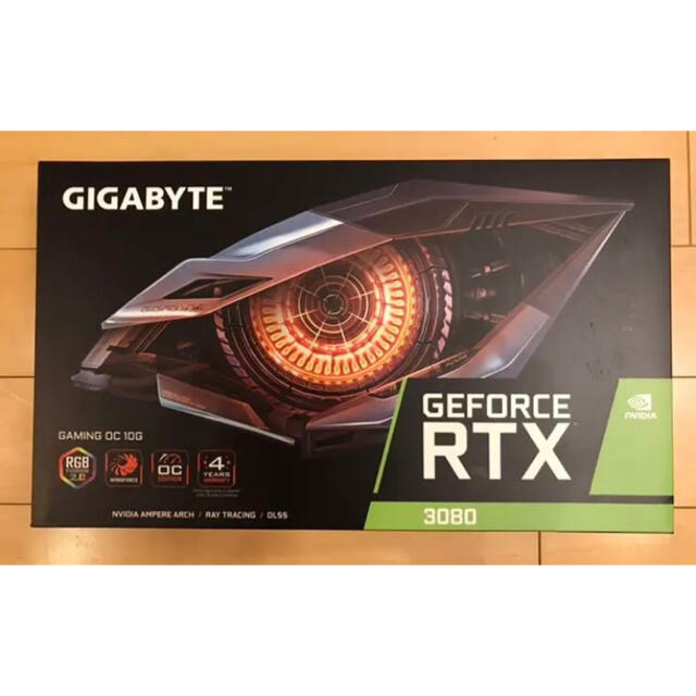 【予約販売】本 RTX3080 GDDR6X 10GB トリプルファンモデル PCパーツ