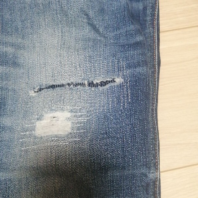 Nudie Jeans(ヌーディジーンズ)のヌーディージーンズ　ダメージジーンズ メンズのパンツ(デニム/ジーンズ)の商品写真