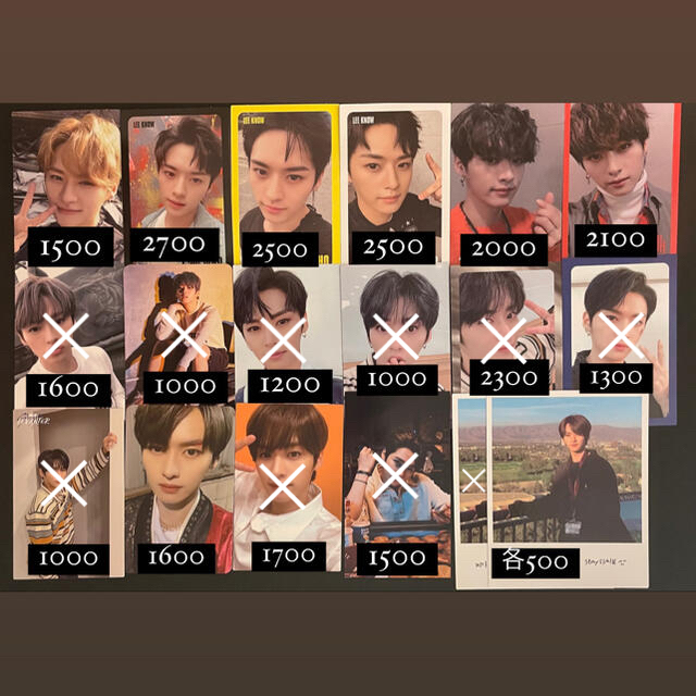 straykids スキズ リノ トレカ セット エンタメ/ホビーのCD(K-POP/アジア)の商品写真