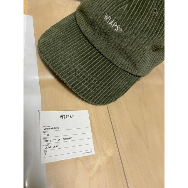 W)taps(ダブルタップス)の20AW WTAPS T-6L / CAP / COTTON.CORDUROY メンズの帽子(キャップ)の商品写真