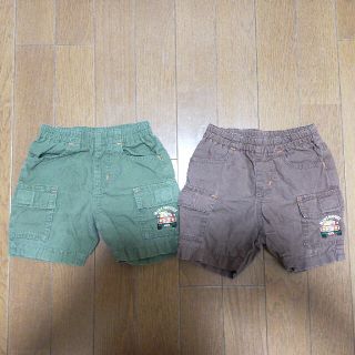 ミキハウス(mikihouse)の子供服　mikihouse　半ズボン　2枚(パンツ)