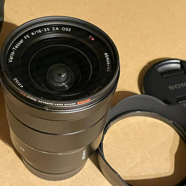 SONY T*FE16-35F4ZA OSS 保護フィルター、フード付