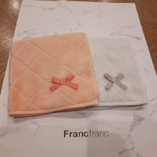 フランフラン(Francfranc)のfranfranc  フランフラン ハンカチ2枚セット(ハンカチ)