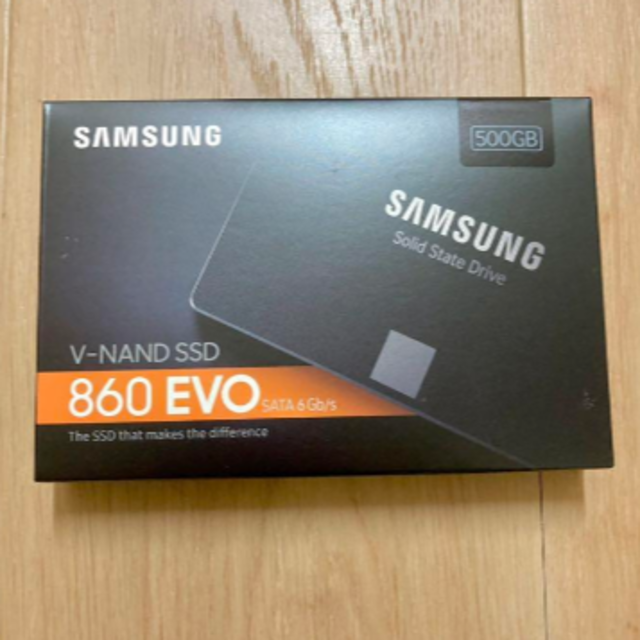 SAMSUNG(サムスン)の新品 Samsung 860 EVO MZ-76E500B/IT (500GB) スマホ/家電/カメラのPC/タブレット(PC周辺機器)の商品写真