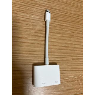 アップル(Apple)のApple 純正　Lightning digital AV adapter(映像用ケーブル)