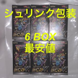 ポケモン(ポケモン)のシャイニースターv　6box 全品シュリンク包装　ポケモンカード(Box/デッキ/パック)