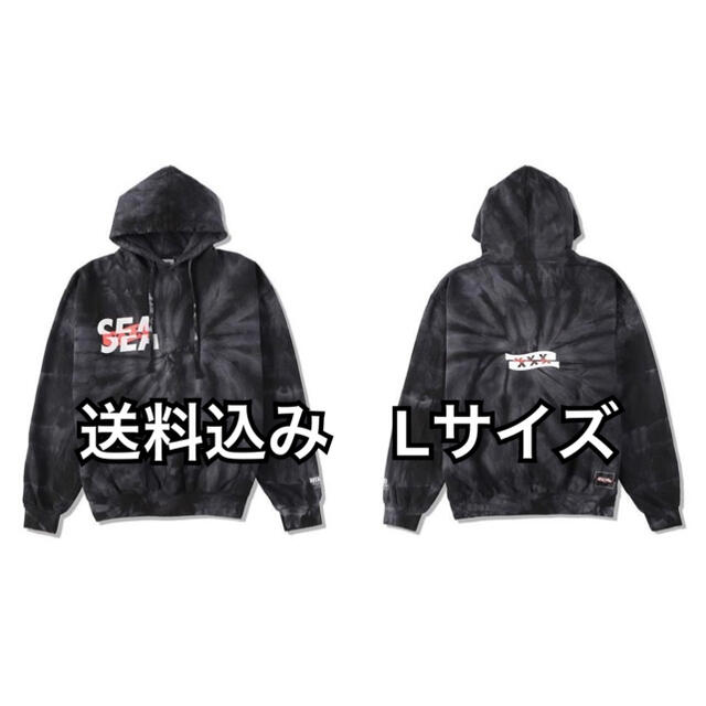 WDS × GOD SELECTION XXX Hoodie BK Lサイズ