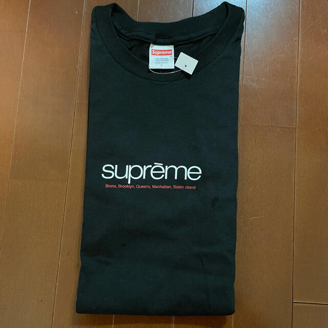 supreme Five Boroughs Tee L 黒