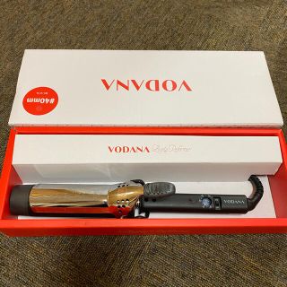 VODANA コテ ヘアアイロン 40mm ブラック(その他)