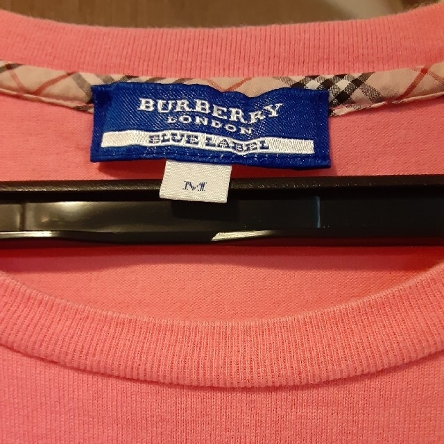 BURBERRY BLUE LABEL(バーバリーブルーレーベル)の美品　Burberry blue label バーバリーブルーレーベル M レディースのトップス(カットソー(半袖/袖なし))の商品写真