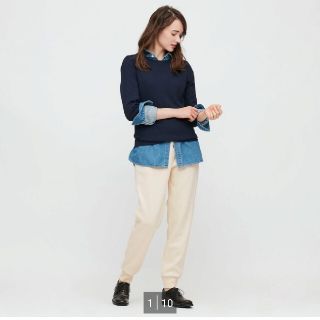 ユニクロ(UNIQLO)のボアスウェットパンツ　S(スウェット)