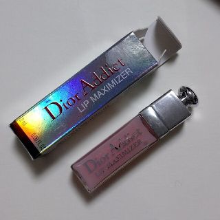 ディオール(Dior)のDior アディクトリップマキシマイザー 001 ピンク　2ml ミニサイズ (リップグロス)